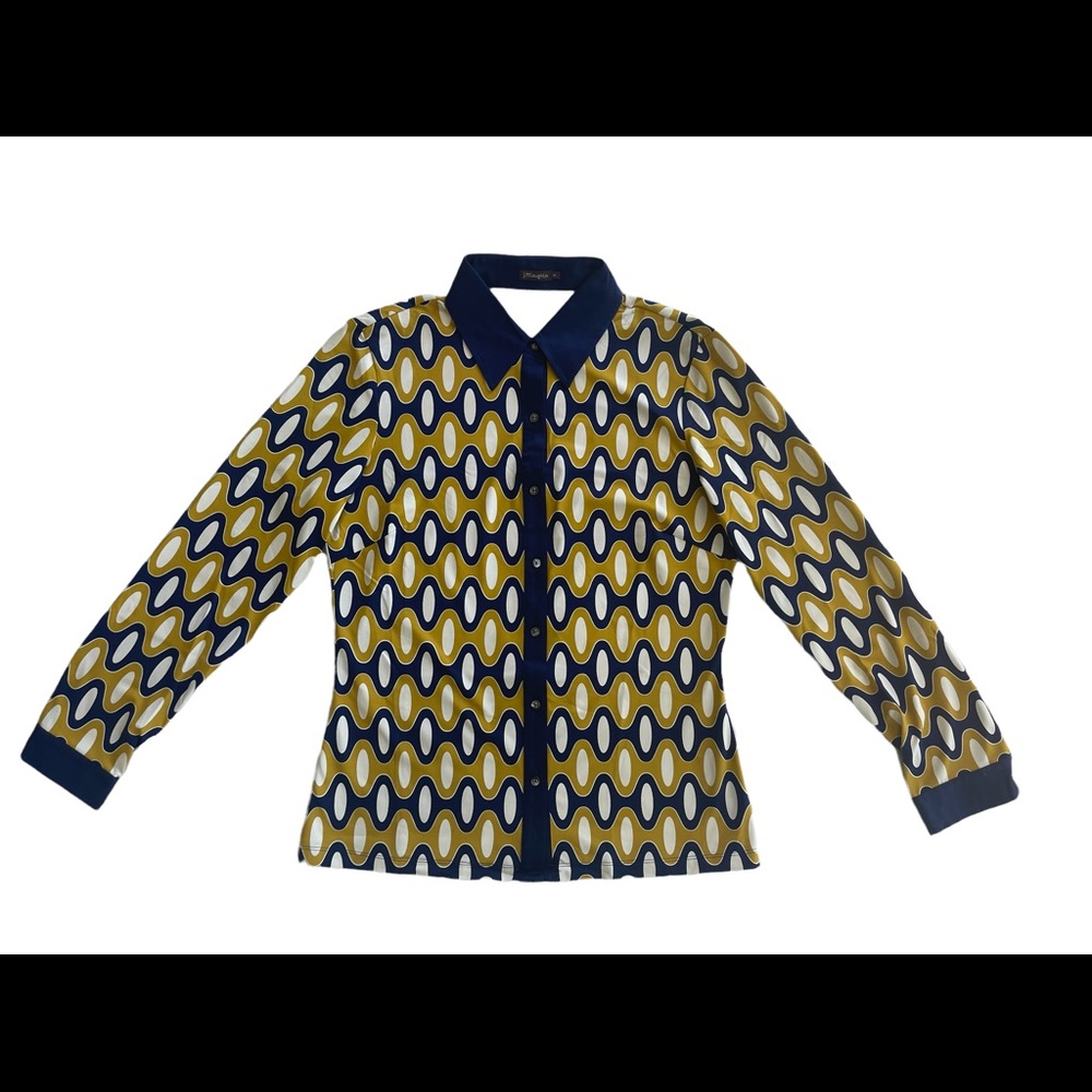 J.McLaughlin women button down shirt